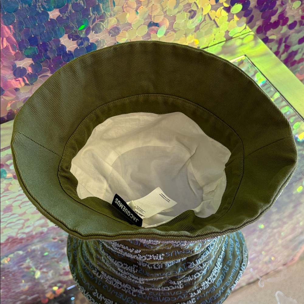 Jacquemus Khaki Le Bob Bucket Hat - Picture 8 of 8